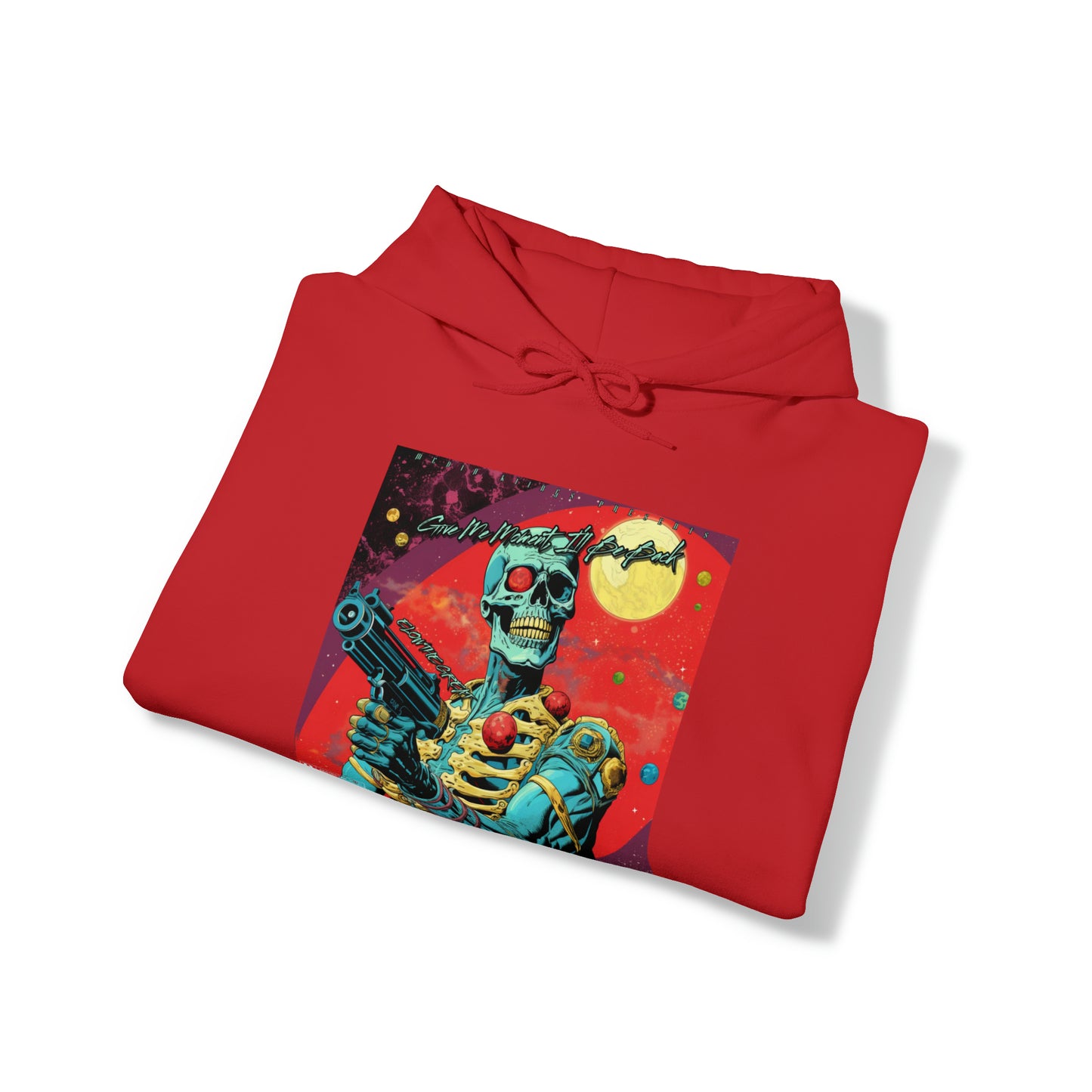 Give Me A Moment, I’ll Be Back- Unisex Heavy Blend™ Hooded Sweatshirt