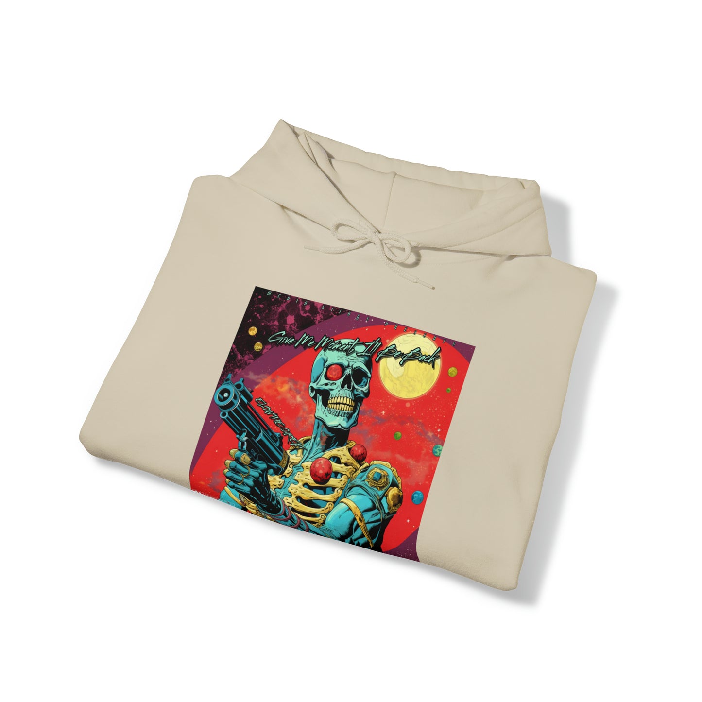Give Me A Moment, I’ll Be Back- Unisex Heavy Blend™ Hooded Sweatshirt