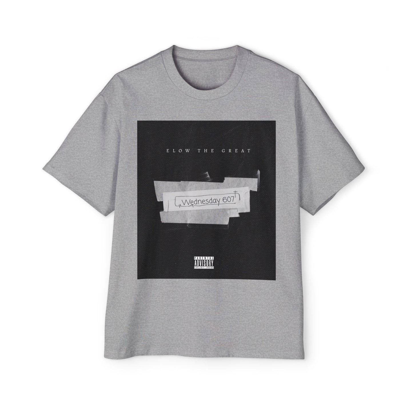 Wednesday 607 - Men's Heavy Oversized Tee