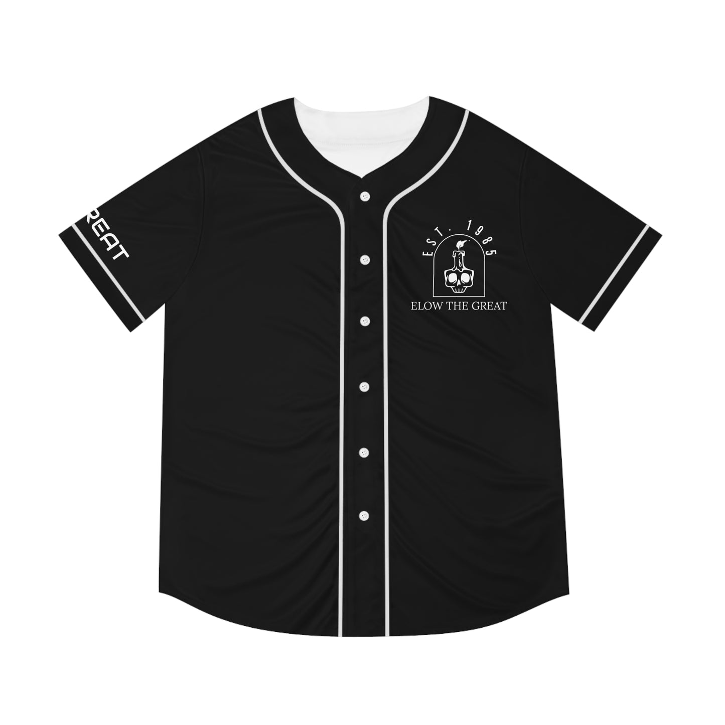 You Can’t Ride My Wave - Men's Baseball Jersey (AOP)