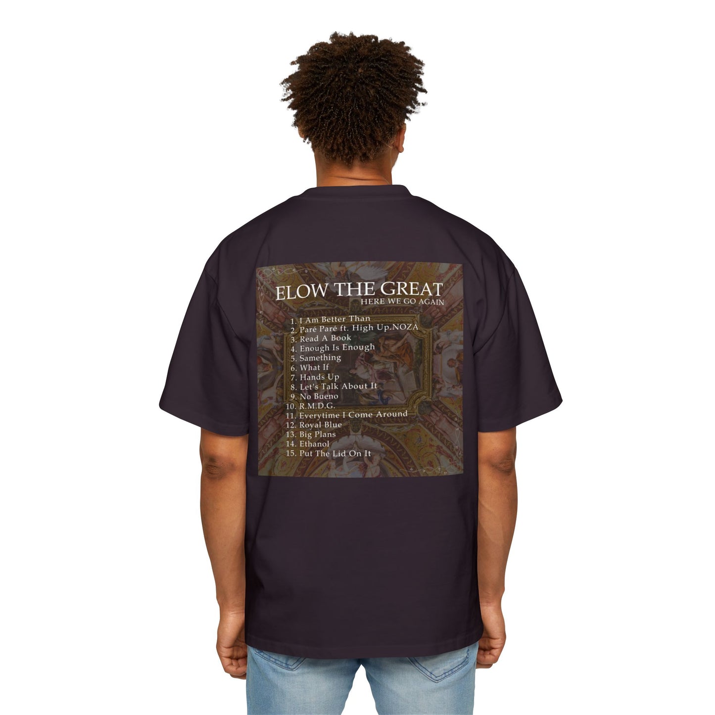 Here We Go Again - Men's Heavy Oversized Tee