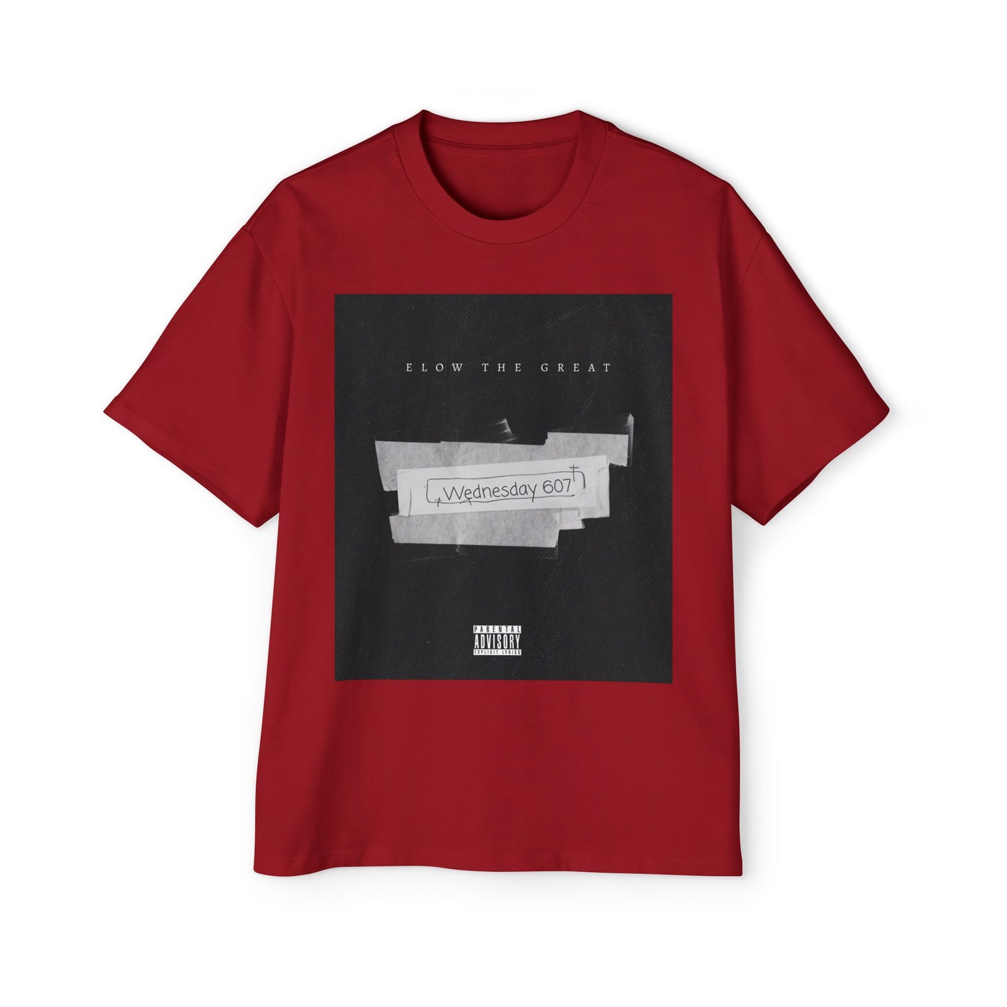Wednesday 607 - Men's Heavy Oversized Tee