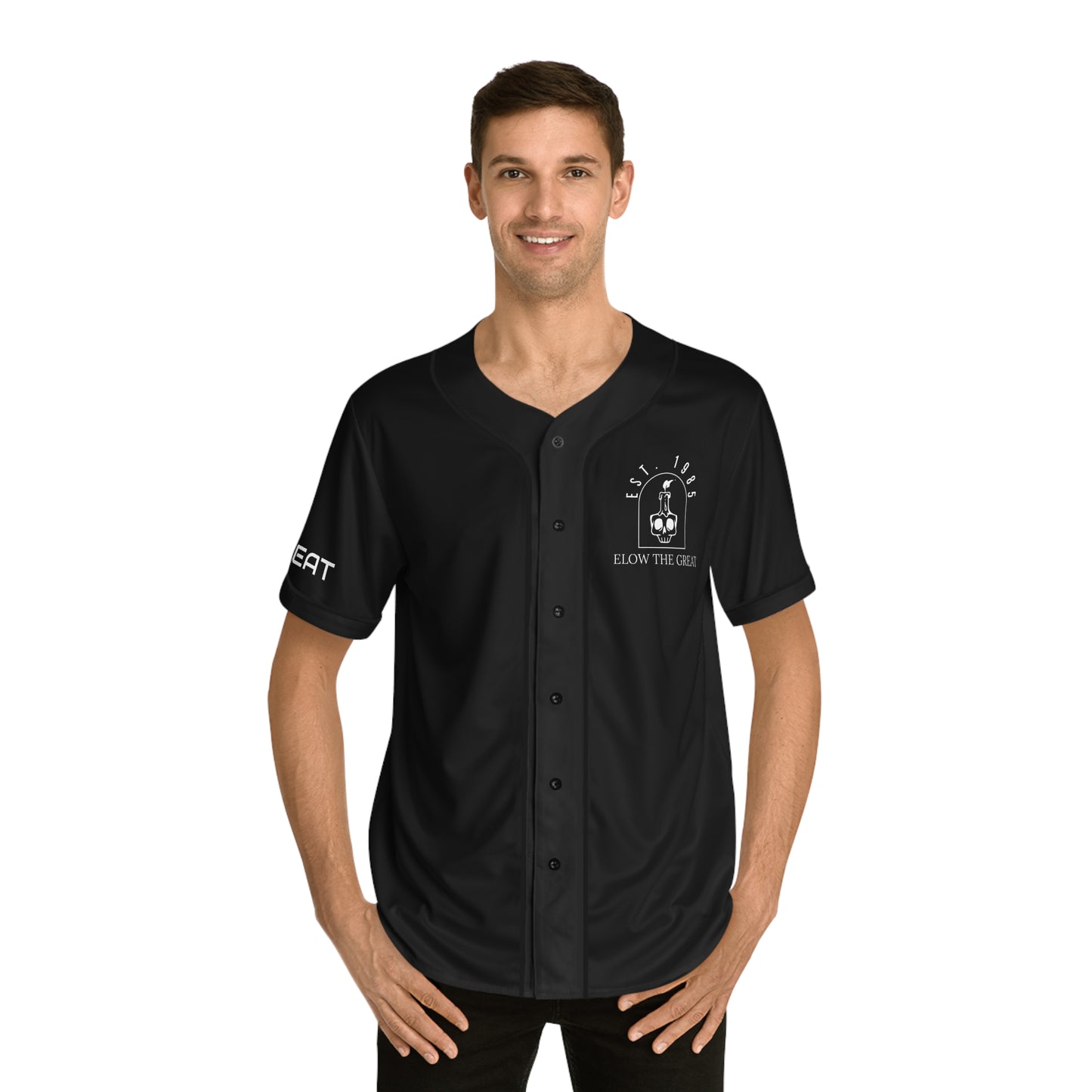 You Can’t Ride My Wave - Men's Baseball Jersey (AOP)