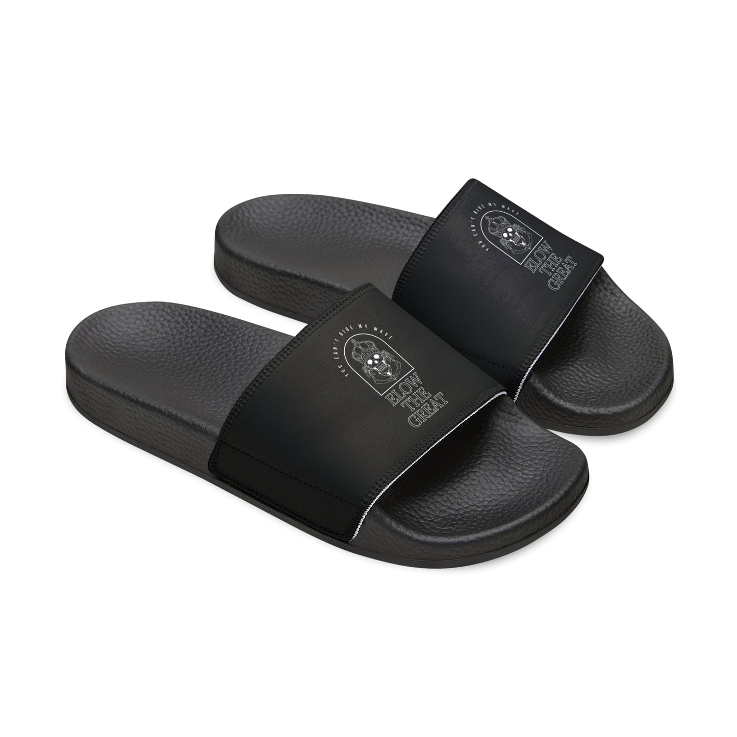 You Can’t Ride My Wave - Men's PU Slide Sandals