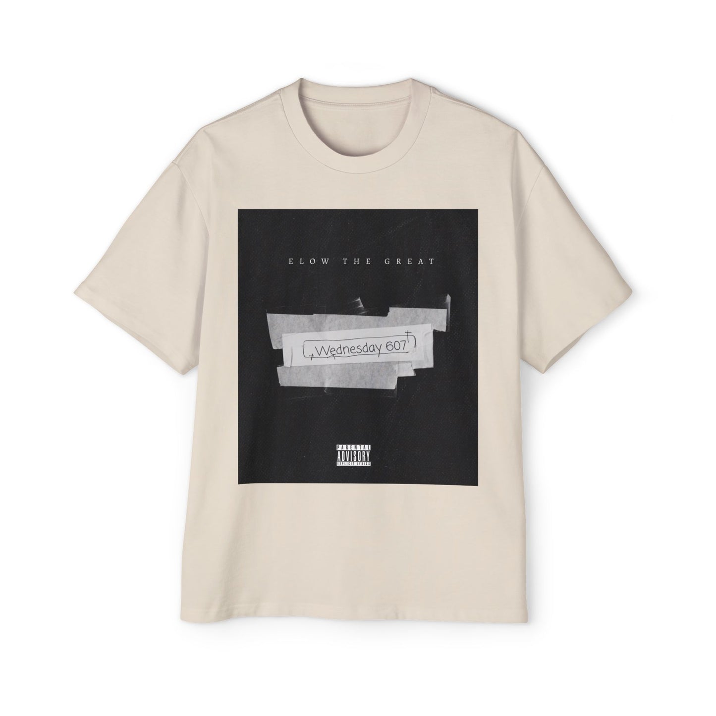 Wednesday 607 - Men's Heavy Oversized Tee