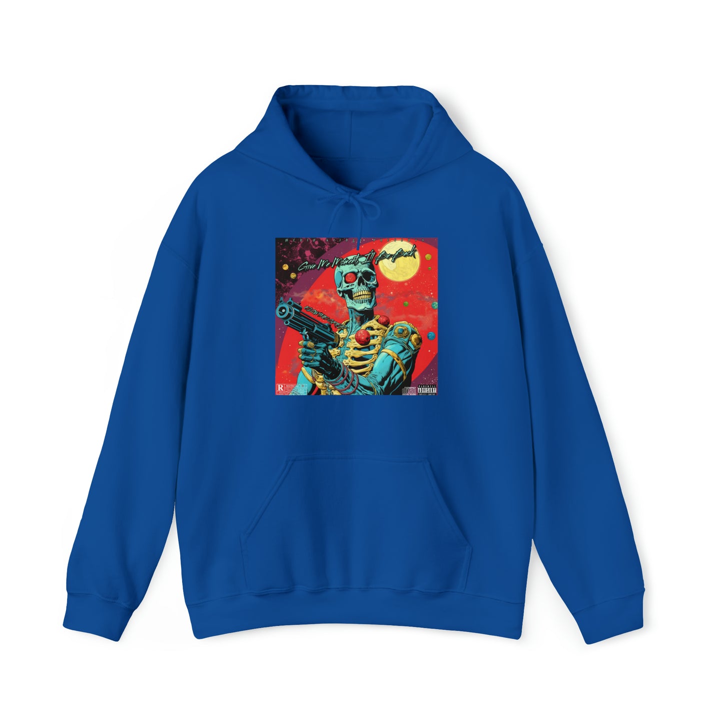 Give Me A Moment, I’ll Be Back- Unisex Heavy Blend™ Hooded Sweatshirt