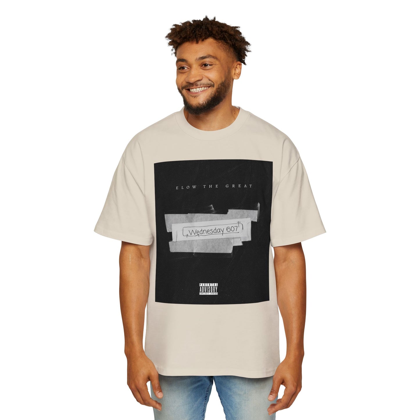 Wednesday 607 - Men's Heavy Oversized Tee
