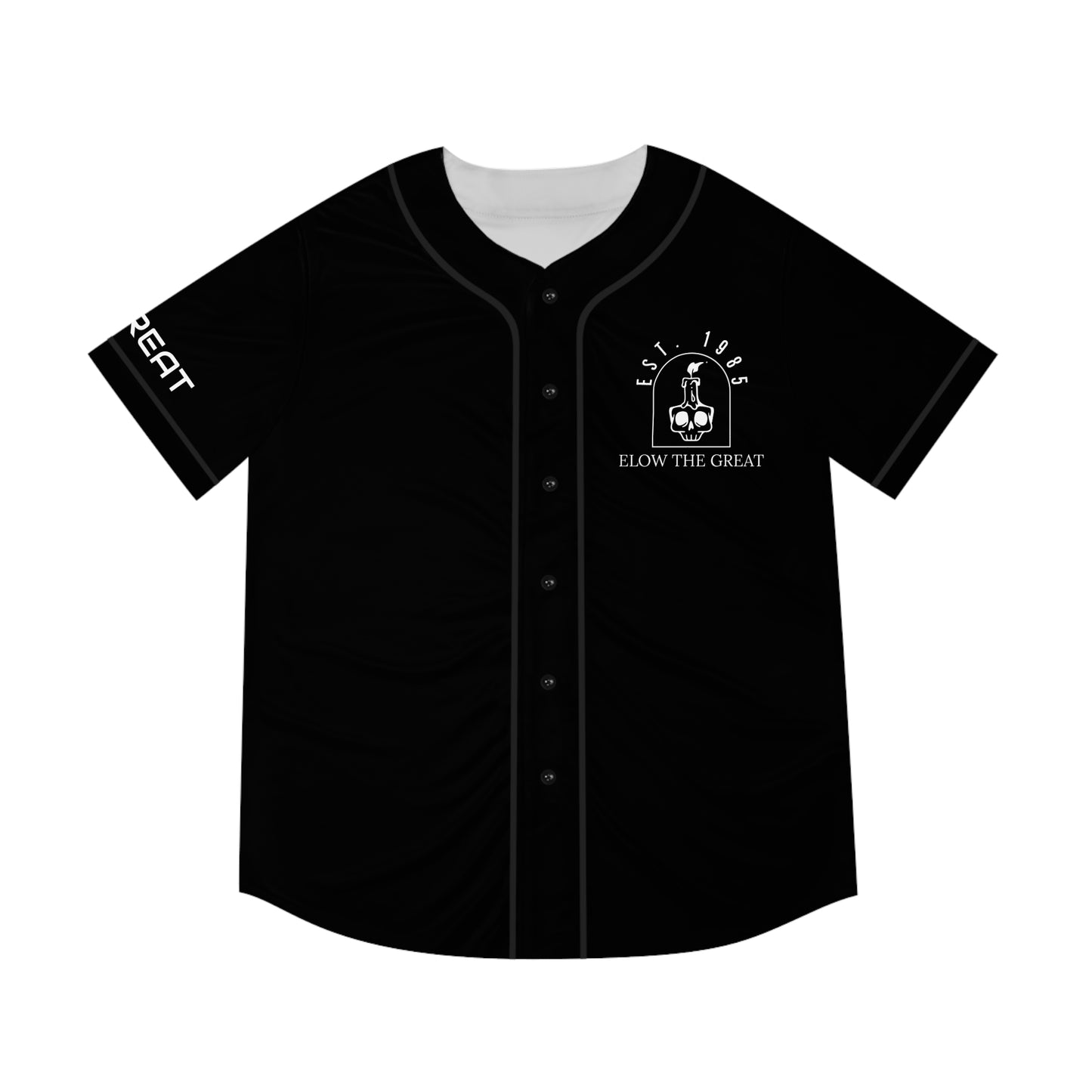 You Can’t Ride My Wave - Men's Baseball Jersey (AOP)