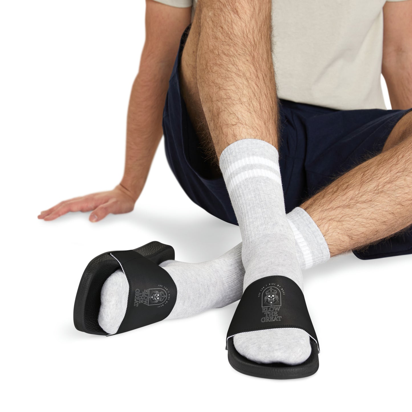 You Can’t Ride My Wave - Men's PU Slide Sandals