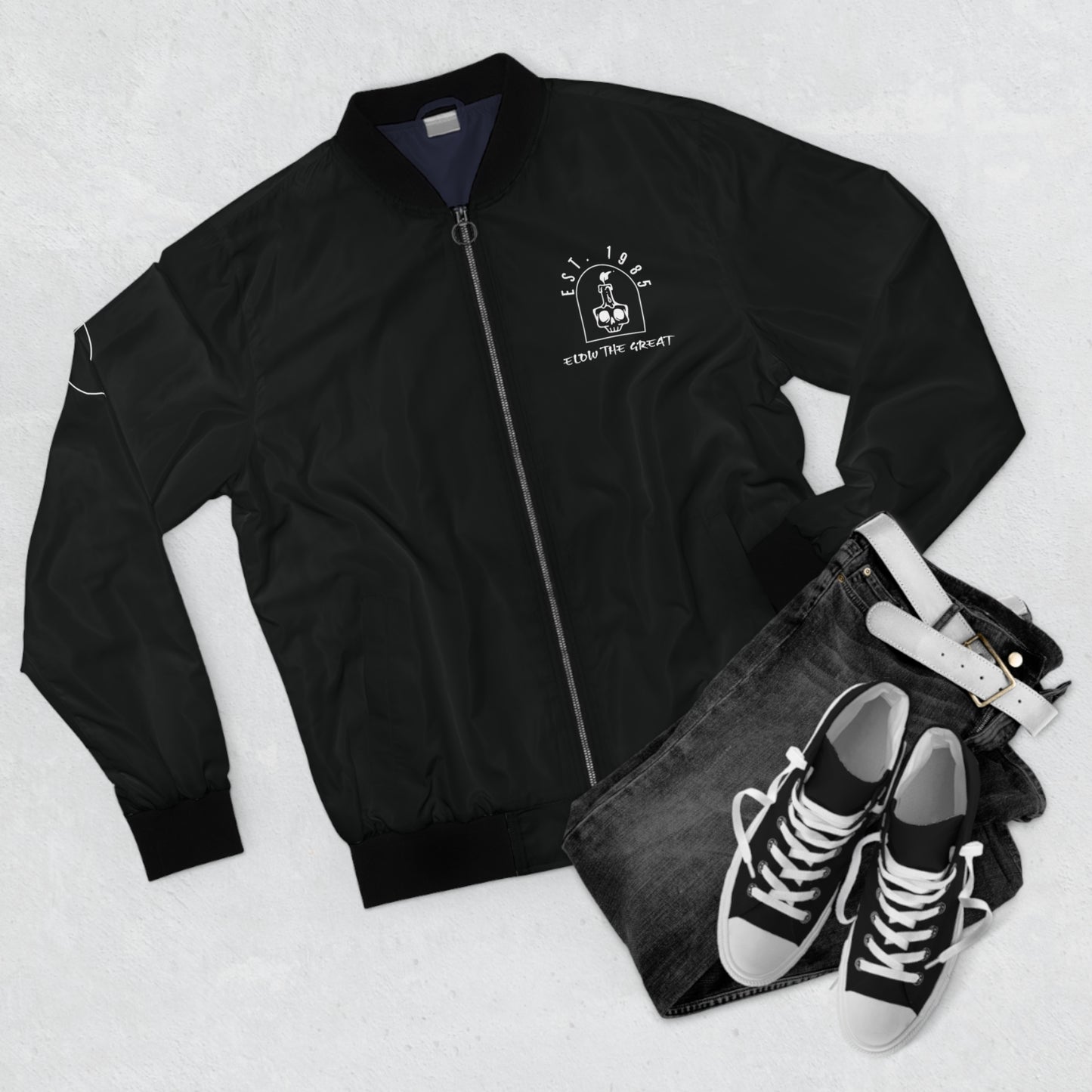 You Can't Ride My Wave - Men's Bomber Jacket (AOP)