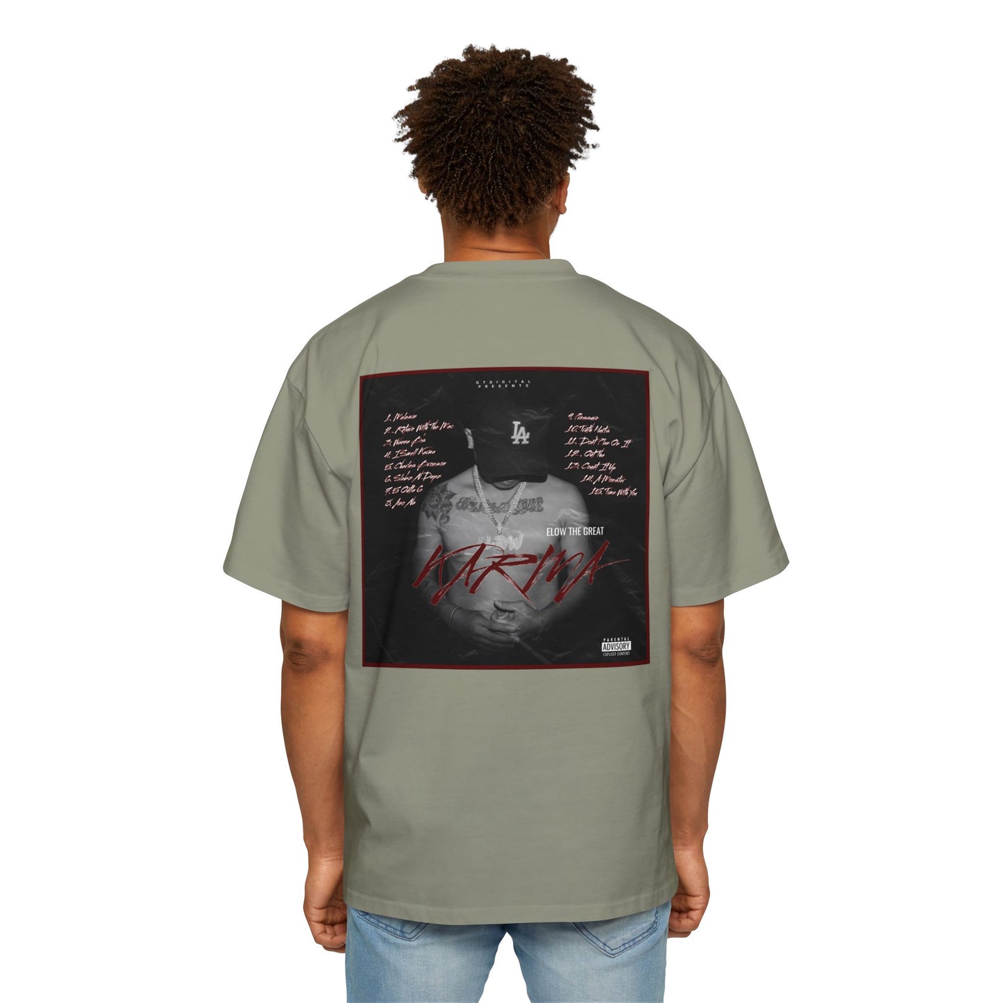 Karma - Men's Heavy Oversized Tee
